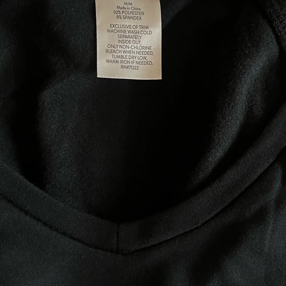 NEW LUCKY BRAND set Fleece Lined Base Layer Pajama Set pants + top Black Medium_8